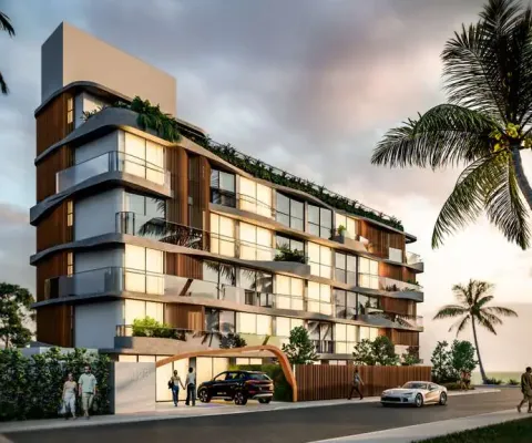 Lançamento frente mar. apartamento garden 1 quarto à venda em cabo branco, joão pessoa - paraíba.