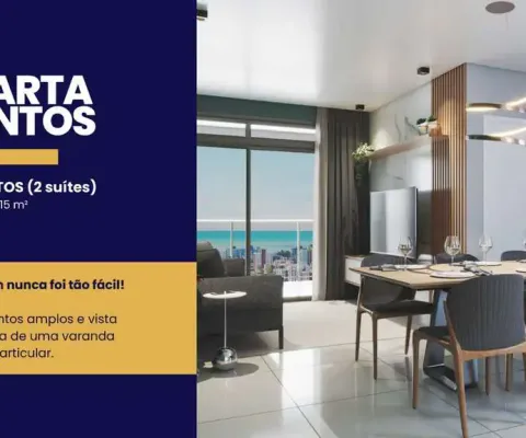 Apartamento de 77,2m² com 3 quartos, sendo 2 suítes à venda no bessa em joão pessoa - paraíba. entrada de 10% parcelas mensais até a entrega