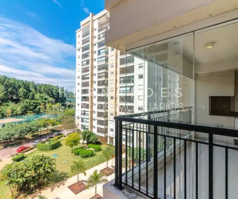 Apartamento de 2 quartos e 2 suítes em alphaville, santana de parnaíba-sp: 94m², 2 salas e 2 vagas de garagem!