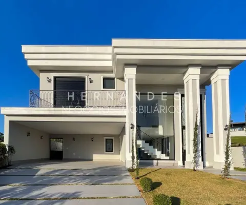 Condomínio itahyê com 5 súites com closet + escritorio e 489m² de terreno em alphaville