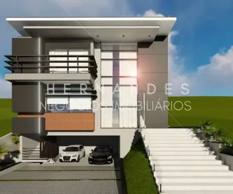 Residencial itahyê em alphaville imóvel com 420m² de terreno sendo 5 suítes, sendo 1 suíte no térreo ou um escritório com banheiro. suite master com h