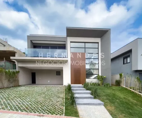 Casa a venda nunca habitada no condomínio itahyê alphaville, 4 quartos, 4 suítes, 6 banheiros, 2 vagas, 386m² em santana de parnaíba-sp.
