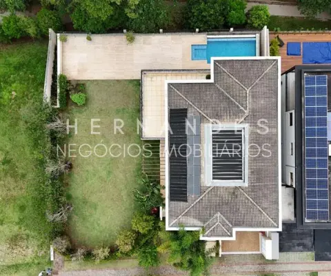 Itahyê - maravilhosa casa em 2 lotes, com vista permanente para a mata nativa em alphaville - sp