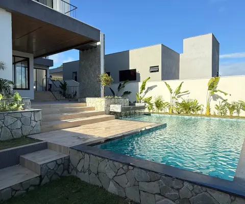 Maravilhosa casa duplex a venda no yby natureza - 4 suites e