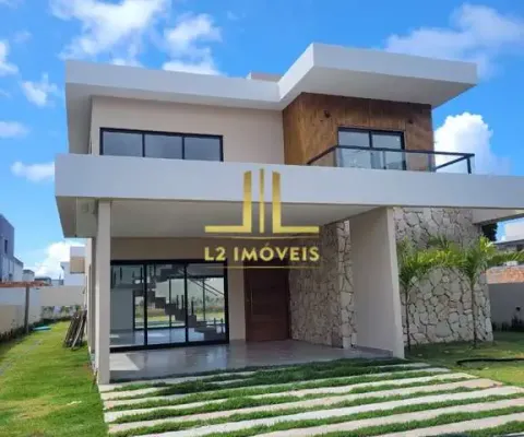 Casa em condomínio fechado com 4 quartos à venda na Rodovia BA-099, 1, Guarajuba, Camaçari