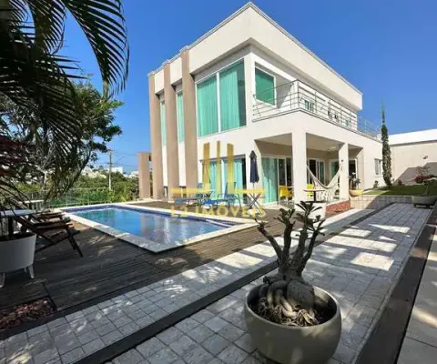 Casa luxuosa - 4 suítes - nascente total - alphaville litoral norte 2