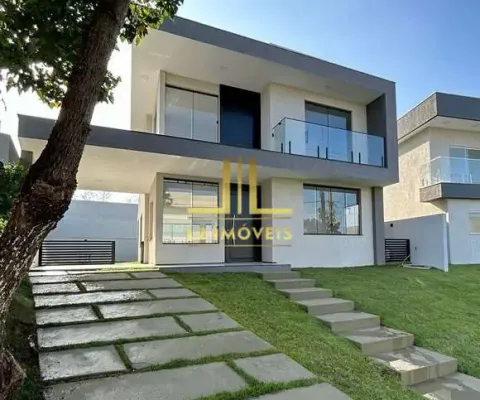 Casa luxuosa - 4 suítes - alphaville litoral norte 2