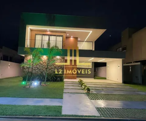 Casa luxuosa - 4 suítes - alphaville litoral norte 3