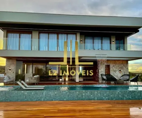 Casa luxuosa - 8 suítes - beira mar - alphaville guarajuba