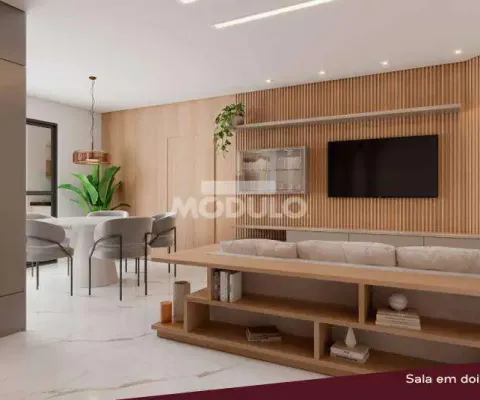 Apartamento à venda, 3 quartos, 1 suíte, 2 vagas, jardim finotti - uberlândia/mg