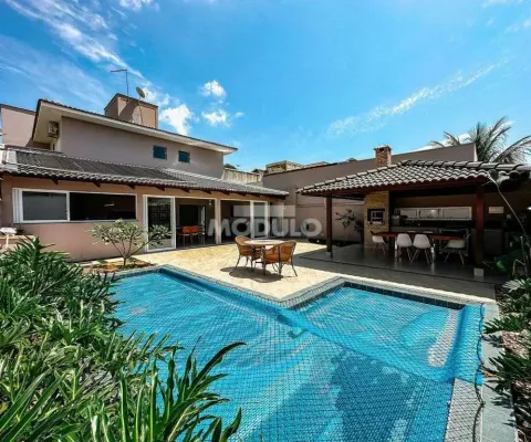 Casa de condomínio à venda, 4 quartos, 4 suítes, 4 vagas, aclimação - uberlândia/mg