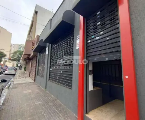 Loja comercial para locação no centro de uberlândia