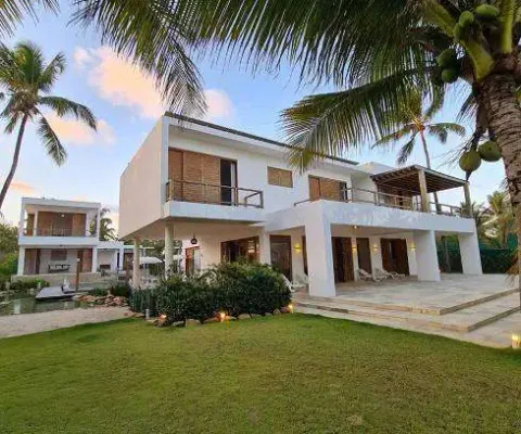 Mansão com 6 suítes na gleba frente mar busca vida energia solar alto luxo