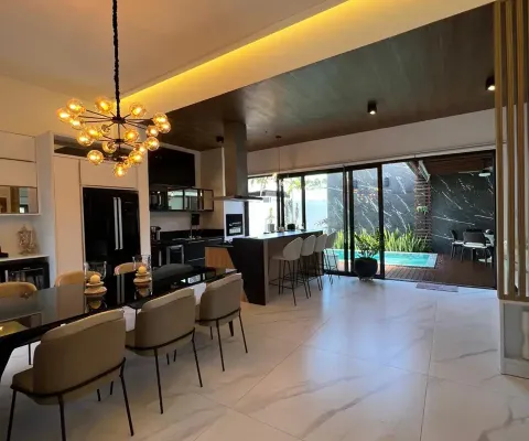 Excelente casa térrea com 3 suítes no alphaville litoral norte 1 reformada