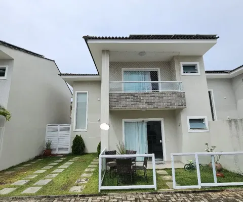 Casa em condeomibio a venda 3 quartos em miragem vilas do atlântico com área gourmet lauro de freitas