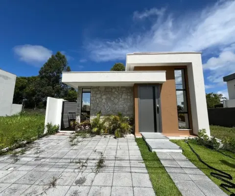 Casa a venda em abrantes com 3 quartos e área gourmet no villa florença