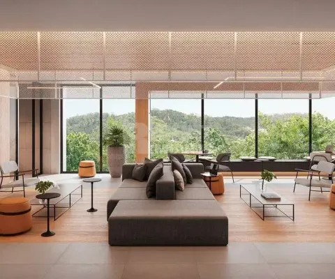 Apartamento com 2 dormitórios sendo uma suíte  no bairro saco grande em florianópolis