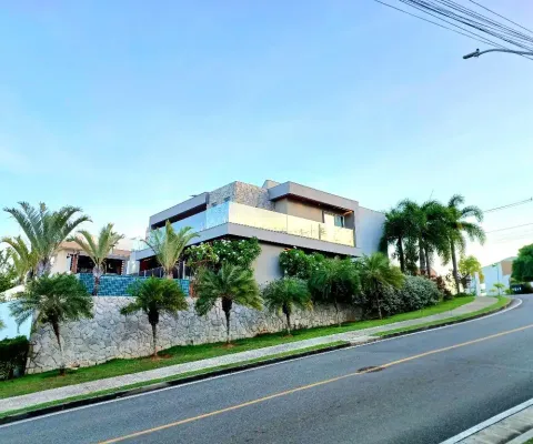 Casa de luxo à venda no alphaville ii salvador | 5 suítes | porteira fechada | jardim 360°