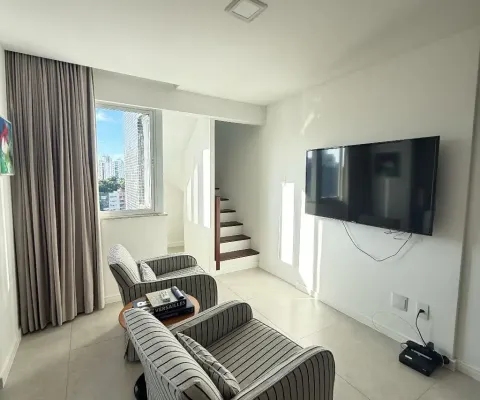 Cobertura reformada na graça – 1/4 | 70m² | porteira fechada e 1 vaga coberta!