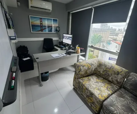 Sala comercial mobiliada e climatizada no alto do parque – itaigara, com 2 vagas!
