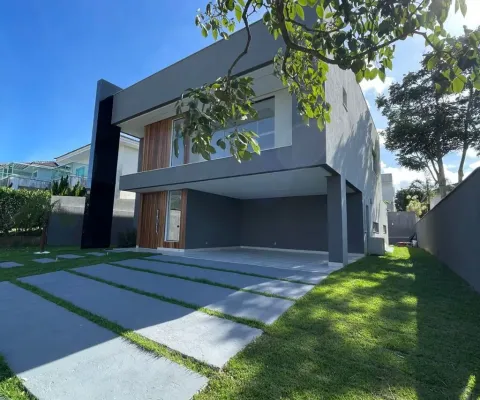 Casa com 4 suítes e piscina no alphaville litoral norte 1 – preço incrível!