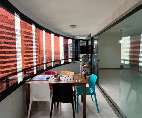 Apartamento 3 suítes com 4 vagas à venda no mansão ville vert – alphaville salvador