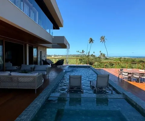 Casa de altíssimo padrão | frente mar | alphaville guarajuba