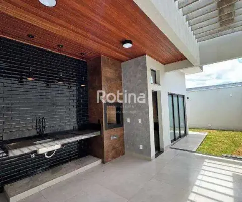 Casa condomínio fechado à venda, 3 quartos, cond. raros (alto umuarama) - uberlândia/mg - rotina imobiliária