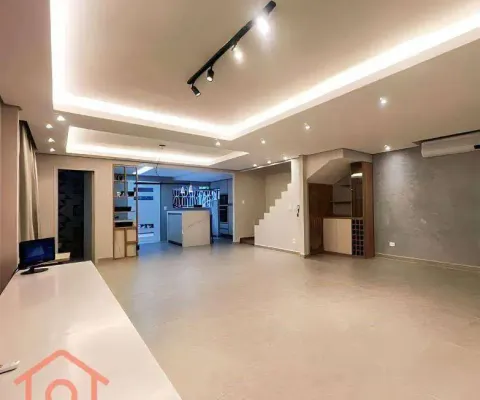Sobrado à venda, 190 m² por r$ 1.200.000,00 - josé menino - santos/sp