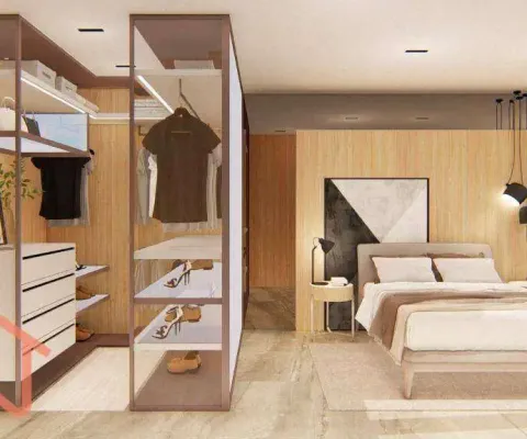 Studio à venda, 27 m² por r$ 650.000,00 - campo belo - são paulo/sp