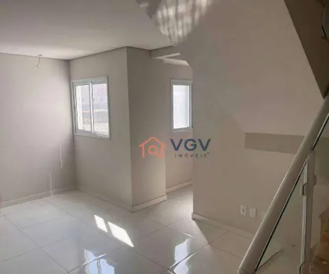Cobertura de 99 m², 2 quartos e 2 vagas à venda  - nova gerti - são caetano do sul/sp