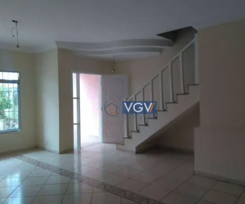 Sobrado com 3 dormitórios para alugar, 130 m² por r$ 3.761,00/mês - vila fachini - são paulo/sp