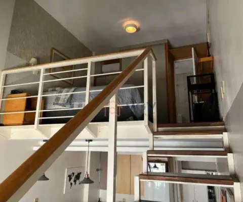 Flat com 1 dormitório à venda, 38 m² por r$ 750.000,00 - vila uberabinha - são paulo/sp