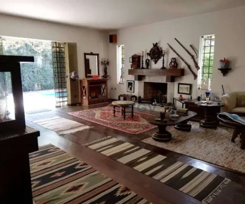 Sobrado com 3 dormitórios à venda, 430 m² por r$ 5.800.000 - gramado - cotia/sp