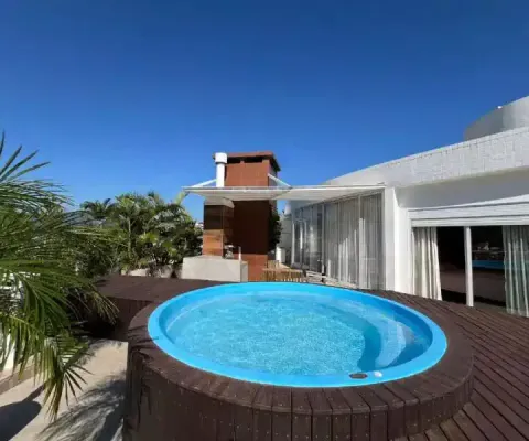 L# cobertura de luxo com 4 suítes e piscina privativa na cahoeira do bom jesus