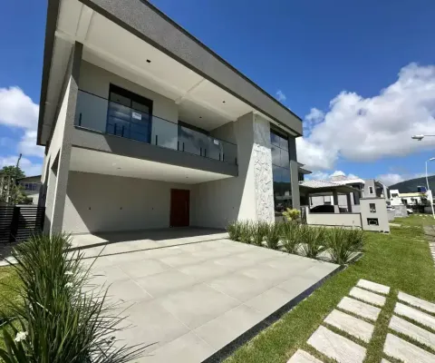 L# casa de alto padrão com 293m² em condomínio fechado em florianopolis