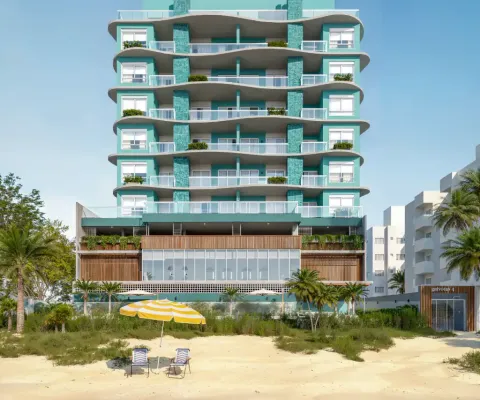 Rw - oportunidade única na praia dos ingleses: cobertura pé na areia com duas suítes!