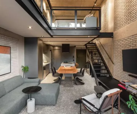 Loft para venda em pinheiros com 1 quarto, sendo 1 suíte, 124m²