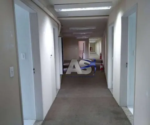 Andar corporativo para alugar, 612 m² por r$ 21.000,00/mês - jardim do mar - são bernardo do campo/sp