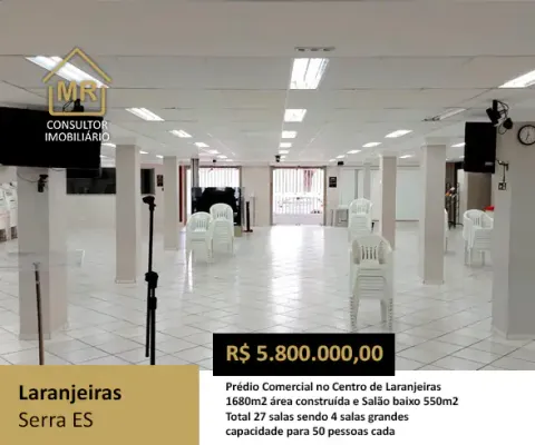 Prédio com 27 salas à venda na Rua Castro Alves, Parque Residencial Laranjeiras, Serra