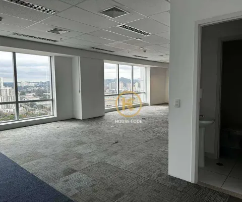 Sala à venda, 105 m² por r$ 970.000,00 - centro administrativo rio negro - barueri/sp