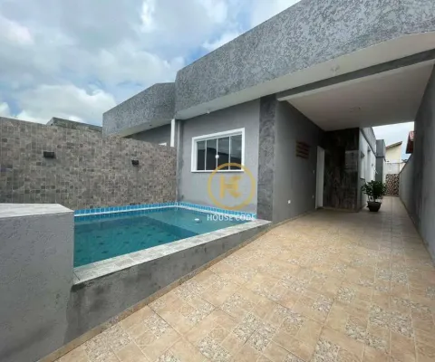 Casa com 2 suítes à venda, 86 m² por r$ 380.000 - flora rica ii - peruíbe/sp