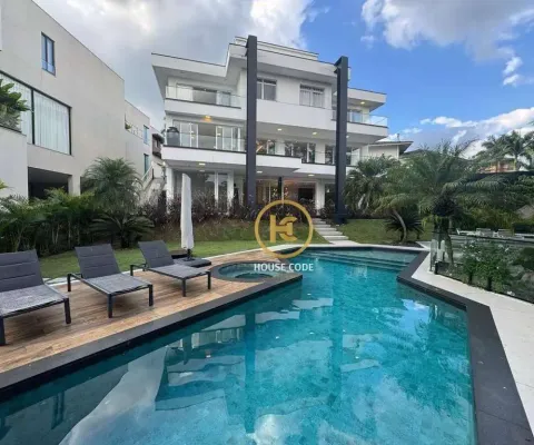 Casa à venda, 1152 m² por r$ 21.000.000,00 - tamboré 3 - santana de parnaíba/sp