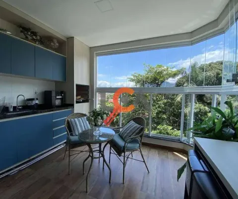Apartamento com 3 dormitórios à venda, 102 m² por r$ 900.000,00 - sumaré - caraguatatuba/sp