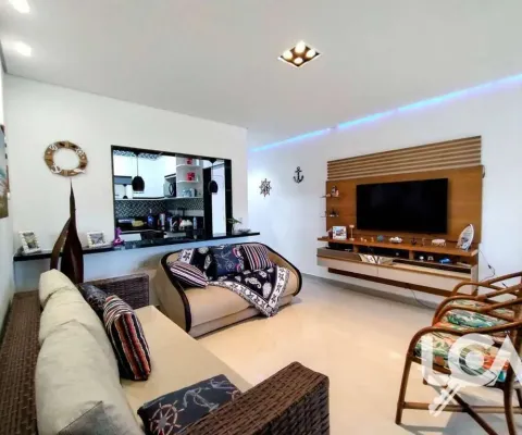 Apartamento com 2 dormitórios à venda, 83 m² por r$ 690.000,00 - cidade jardim - caraguatatuba/sp