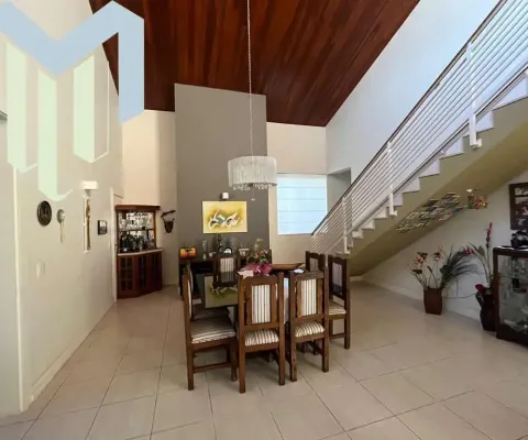 Casa em condomínio de luxo em marília-sp, 3 suítes, 2 salas, 7 banheiros, 6 vagas, 400m² - residencial vale verde