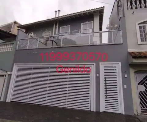 Sobrado 3 quartos 1 suite 4 vagas cobertas quintal lareira terraço churrasqueira próximo metro fl55