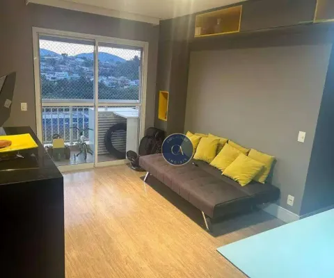 Apartamento com 2 dormitórios à venda, 66 m² - melville empresarial ii - barueri/sp