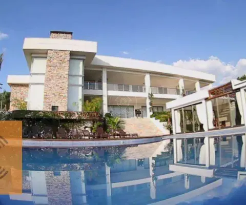 Casa com 8 dormitórios, 1350 m² - venda por r$ 11.900.000,00 ou aluguel por r$ 46.330,89/mês - bosque - vinhedo/sp