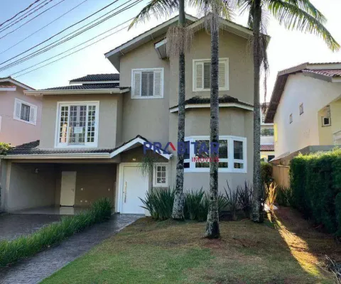 Casa com 4 dormitórios para alugar, 350 m² por r$ 19.800,00/mês - residencial doze (alphaville) - santana de parnaíba/sp
